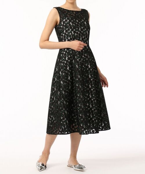 GRACE CONTINENTAL / グレースコンチネンタル ドレス | フラワー配色刺繍ドレス | 詳細8