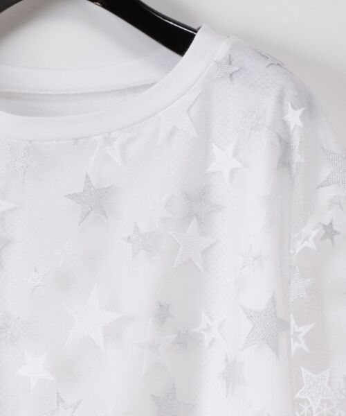 GRACE CONTINENTAL / グレースコンチネンタル Tシャツ | スター刺繍トップ | 詳細2