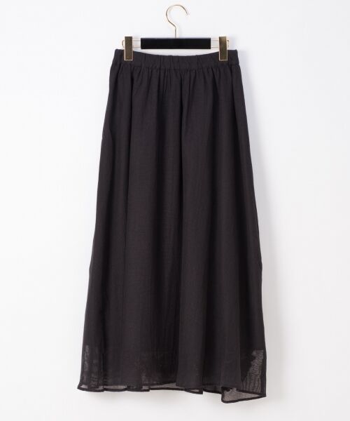 グレースコンチネンタル　パッチワーク刺繍スカート ブラック 36