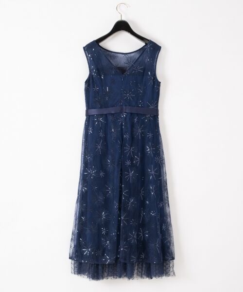 定価52800円Grace Class ラメスパン刺繍ドレス