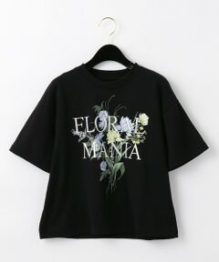 フラワープリントＴシャツ