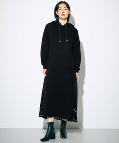 【LIFE STYLE WEAR】裏毛パーカーワンピースG