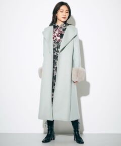 GRACE CONTINENTAL / グレースコンチネンタル その他アウター | ノーカラービーバーコート