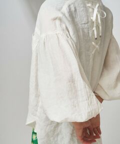GRACE CONTINENTAL / グレースコンチネンタル シャツ・ブラウス | ボリューム袖リネンシャツ