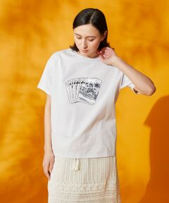 トランププリントTシャツ