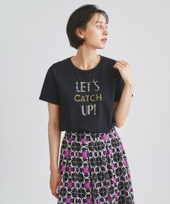 ビーズ刺繍Tシャツ