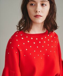 GRACE CONTINENTAL / グレースコンチネンタル ニット・セーター | ハートルーズニットトップ