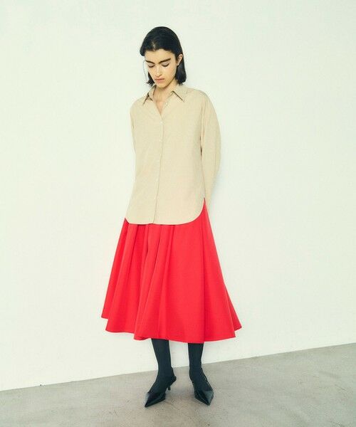 ★美品★グレース赤フレアスカート36