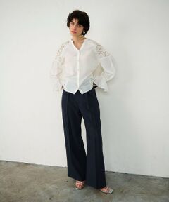 GRACE CONTINENTAL / グレースコンチネンタル シャツ・ブラウス | レースコンビブラウス