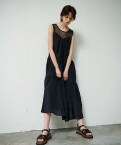 GRACE CONTINENTAL / グレースコンチネンタル ロング・マキシ丈ワンピース | シアードレープマキシ