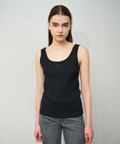 新品　グレースコンチネンタル　　タンクトップ　リブニット　ボーダー リブタンクニットトップ （タンクトップ）｜GRACE CONTINENTAL