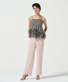 GRACE CONTINENTAL / グレースコンチネンタル キャミソール・チューブトップ | チュールフリルキャミソール