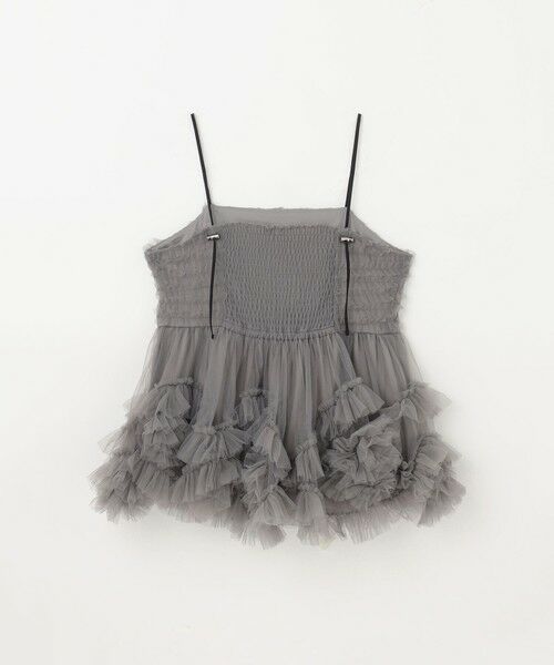 GRACE CONTINENTAL / グレースコンチネンタル キャミソール・チューブトップ | チュールフリルキャミソール | 詳細6