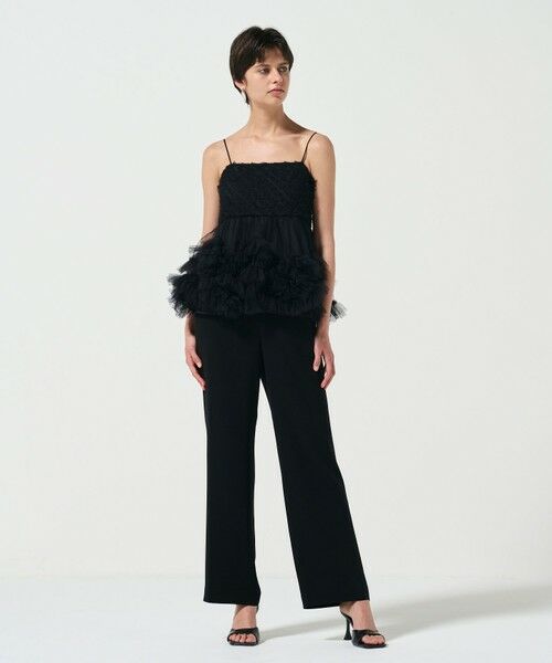 GRACE CONTINENTAL / グレースコンチネンタル キャミソール・チューブトップ | チュールフリルキャミソール | 詳細9