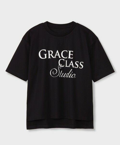 GRACE CONTINENTAL / グレースコンチネンタル シャツ・ブラウス | レタードシルケットTシャツ | 詳細4