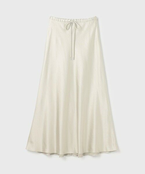 GRACE CONTINENTAL / グレースコンチネンタル ロング・マキシ丈スカート | サテンストレッチイージースカート | 詳細13
