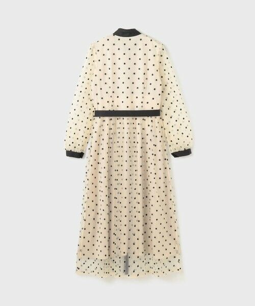 GRACE CONTINENTAL / グレースコンチネンタル ドレス | ビーズ刺繍ドットドレス | 詳細7