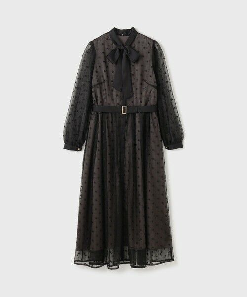 GRACE CONTINENTAL / グレースコンチネンタル ドレス | ビーズ刺繍ドットドレス | 詳細14