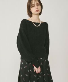 GRACE CONTINENTAL / グレースコンチネンタル ニット・セーター | ラメリップニットトップ