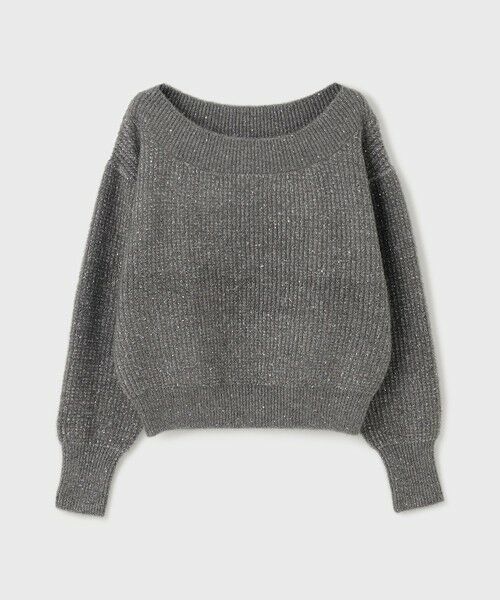 GRACE CONTINENTAL / グレースコンチネンタル ニット・セーター | ラメリップニットトップ | 詳細3