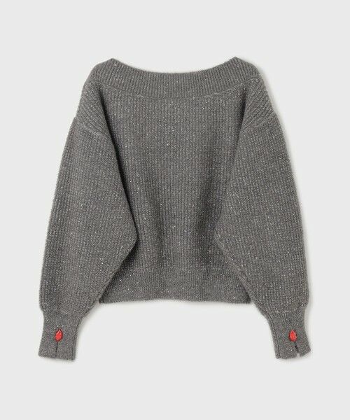 GRACE CONTINENTAL / グレースコンチネンタル ニット・セーター | ラメリップニットトップ | 詳細4