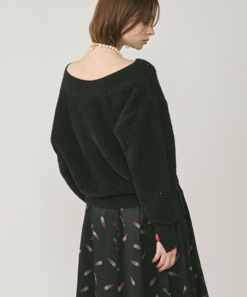 GRACE CONTINENTAL / グレースコンチネンタル ニット・セーター | ラメリップニットトップ | 詳細8