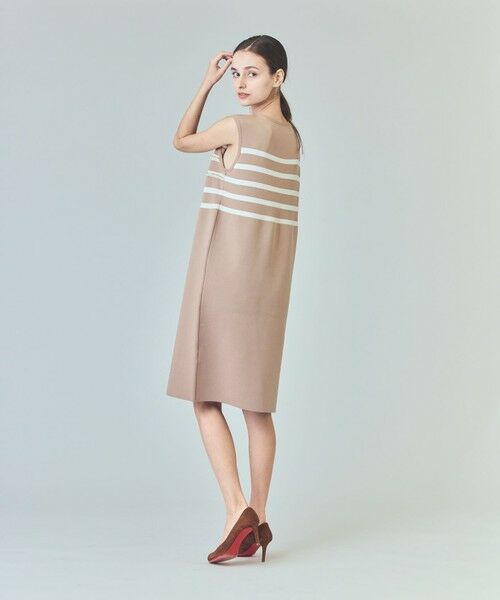 GRACE CONTINENTAL / グレースコンチネンタル ロング・マキシ丈ワンピース | ボーダーパールワンピース | 詳細4