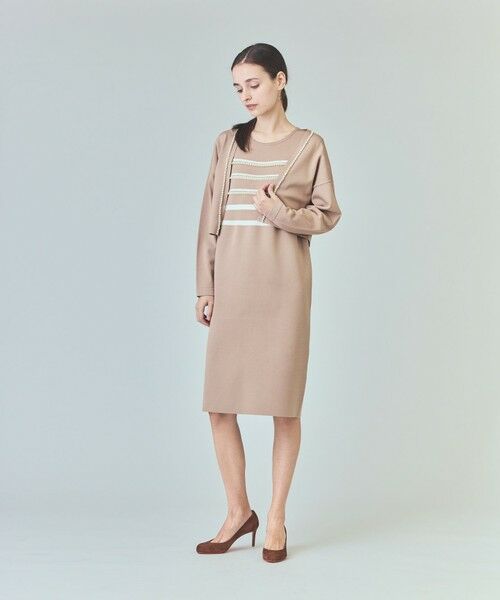 GRACE CONTINENTAL / グレースコンチネンタル ロング・マキシ丈ワンピース | ボーダーパールワンピース | 詳細5