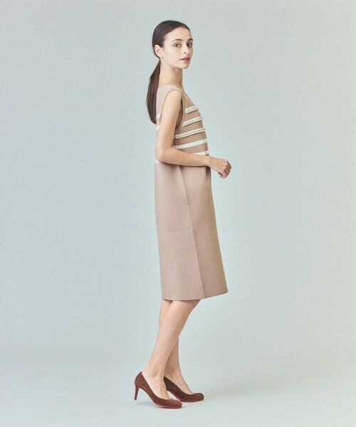 GRACE CONTINENTAL / グレースコンチネンタル ロング・マキシ丈ワンピース | ボーダーパールワンピース | 詳細1