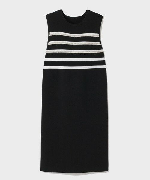 GRACE CONTINENTAL / グレースコンチネンタル ロング・マキシ丈ワンピース | ボーダーパールワンピース | 詳細15