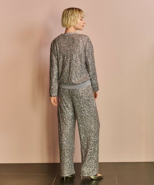 GRACE CONTINENTAL / グレースコンチネンタル カーディガン・ボレロ | スパンコールニットカーディガン | 詳細9