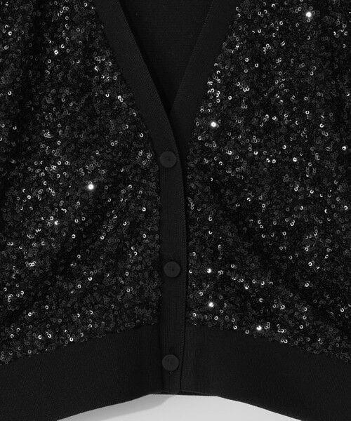 GRACE CONTINENTAL / グレースコンチネンタル カーディガン・ボレロ | スパンコールニットカーディガン | 詳細19