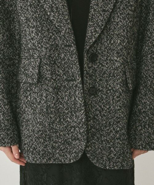 GRACE CONTINENTAL / グレースコンチネンタル テーラードジャケット | ヘリンボーンツイードジャケット | 詳細20