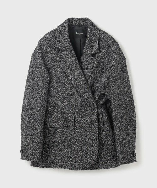 GRACE CONTINENTAL / グレースコンチネンタル テーラードジャケット | ヘリンボーンツイードジャケット | 詳細24