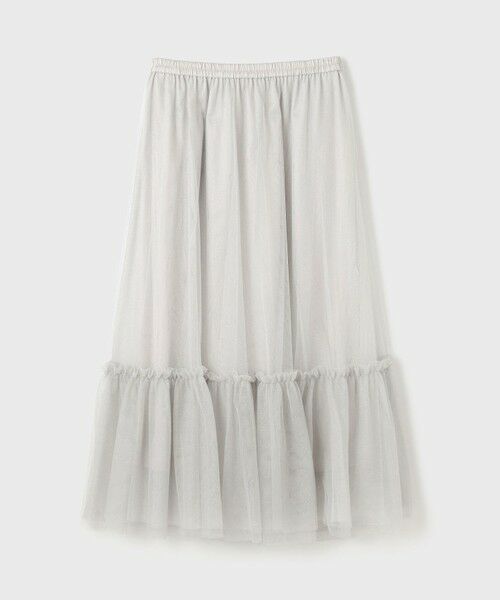 GRACE CONTINENTAL / グレースコンチネンタル ロング・マキシ丈スカート | ラメチュールギャザースカート | 詳細4