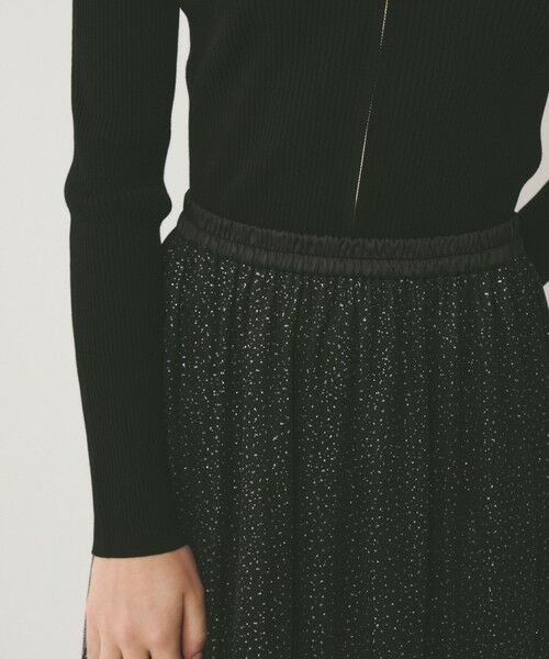 GRACE CONTINENTAL / グレースコンチネンタル ロング・マキシ丈スカート | ラメチュールギャザースカート | 詳細14