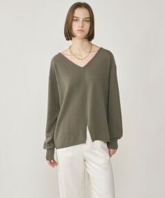 GRACE CONTINENTAL / グレースコンチネンタル ニット・セーター | ウールVネックニットトップ