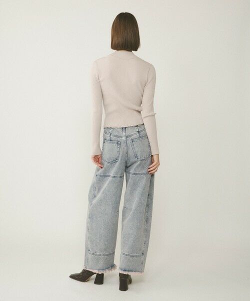 GRACE CONTINENTAL / グレースコンチネンタル ニット・セーター | リブニットzipトップ | 詳細3