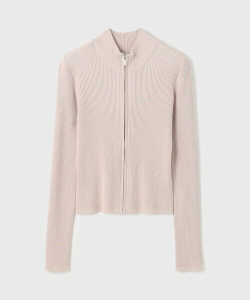 GRACE CONTINENTAL / グレースコンチネンタル ニット・セーター | リブニットzipトップ | 詳細6