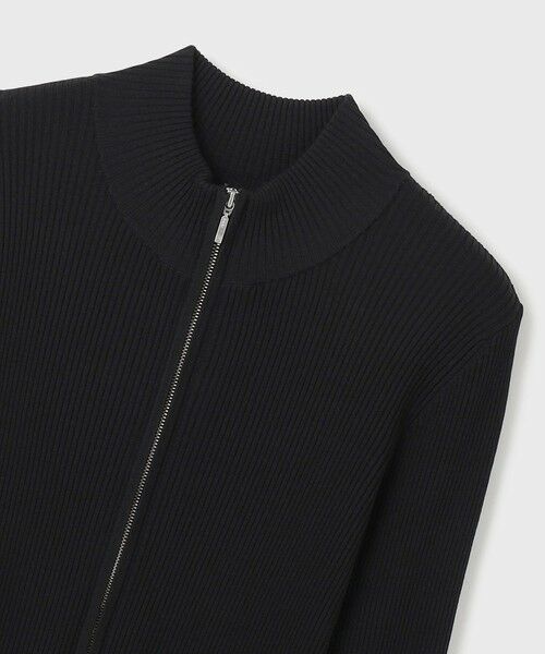 GRACE CONTINENTAL / グレースコンチネンタル ニット・セーター | リブニットzipトップ | 詳細21