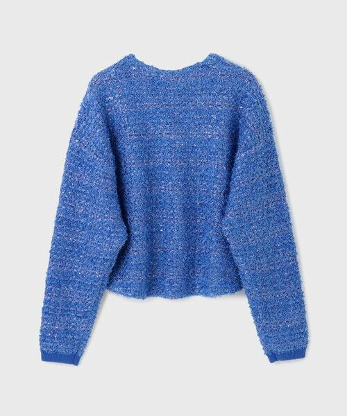 GRACE CONTINENTAL / グレースコンチネンタル カーディガン・ボレロ | ツイードニットzipカーディガン | 詳細14