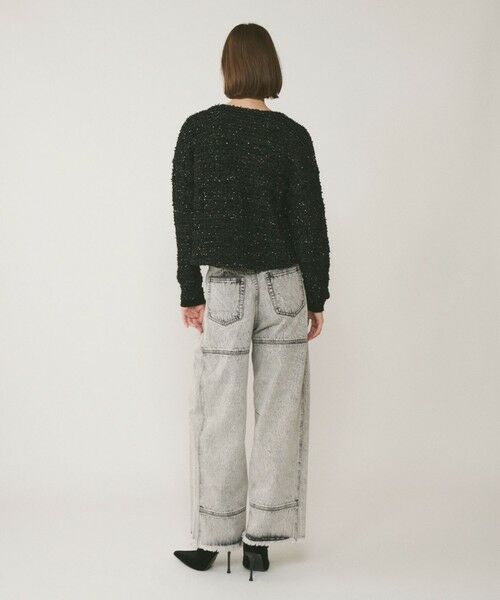 GRACE CONTINENTAL / グレースコンチネンタル カーディガン・ボレロ | ツイードニットzipカーディガン | 詳細17