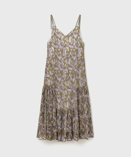 GRACE CONTINENTAL / グレースコンチネンタル ロング・マキシ丈ワンピース | レースキャミロングワンピース | 詳細11