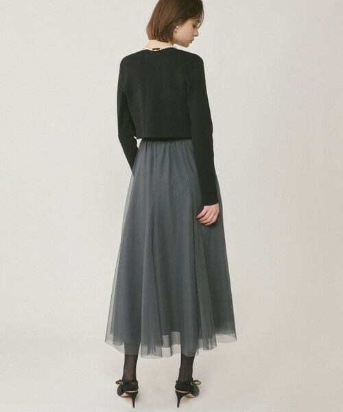 GRACE CONTINENTAL / グレースコンチネンタル ドレス | シャーリングベアドレス | 詳細4