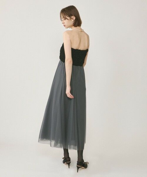 GRACE CONTINENTAL / グレースコンチネンタル ドレス | シャーリングベアドレス | 詳細2