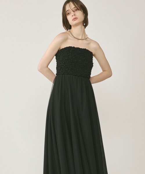 GRACE CONTINENTAL / グレースコンチネンタル ドレス | シャーリングベアドレス | 詳細8