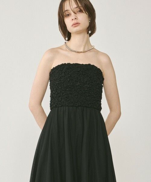 GRACE CONTINENTAL / グレースコンチネンタル ドレス | シャーリングベアドレス | 詳細11