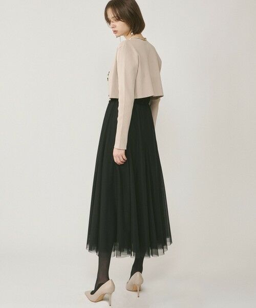 GRACE CONTINENTAL / グレースコンチネンタル ドレス | シャーリングベアドレス | 詳細13