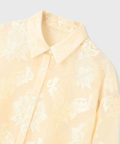 GRACE CONTINENTAL / グレースコンチネンタル シャツ・ブラウス | オーナメントオーバーシャツ | 詳細7