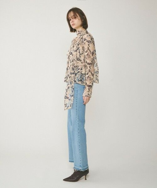 GRACE CONTINENTAL / グレースコンチネンタル シャツ・ブラウス | ボウタイ付レースブラウス | 詳細1